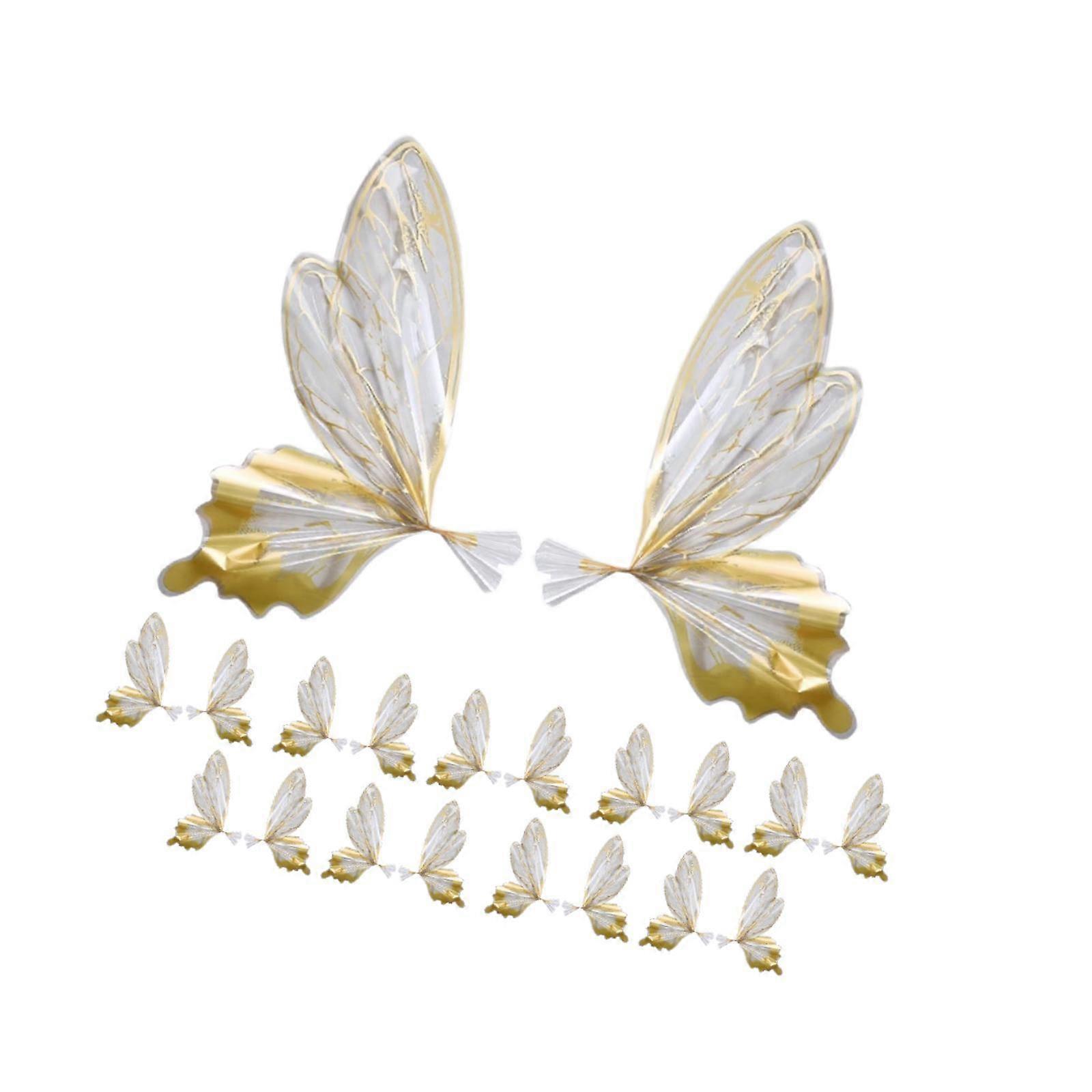 40x Butterfly Flower Wrapping Paper Floral Wrapping Paper Simple Florist