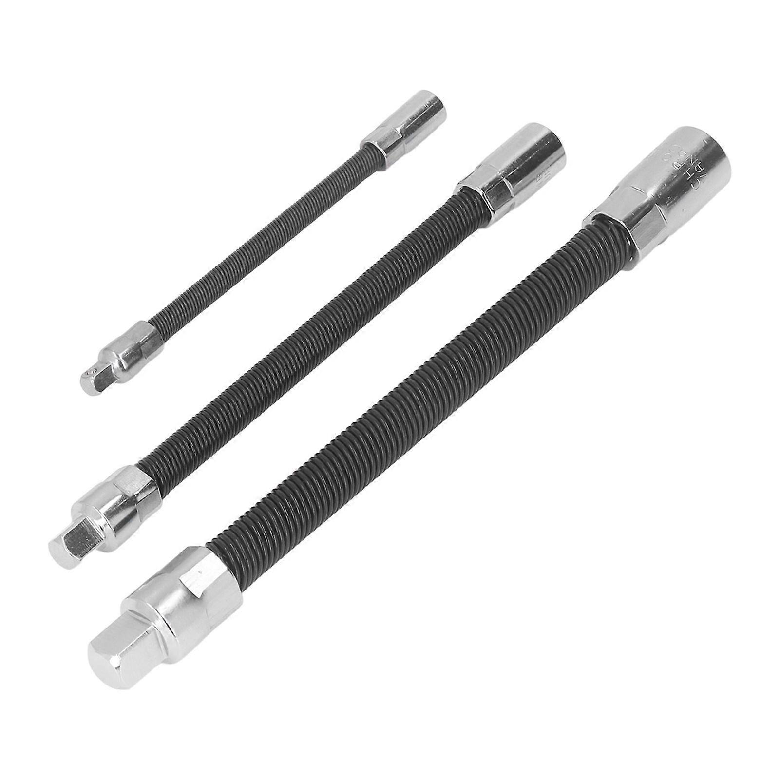 High quality  3-piece set of elastic extension rod sleeve head extended soft rod