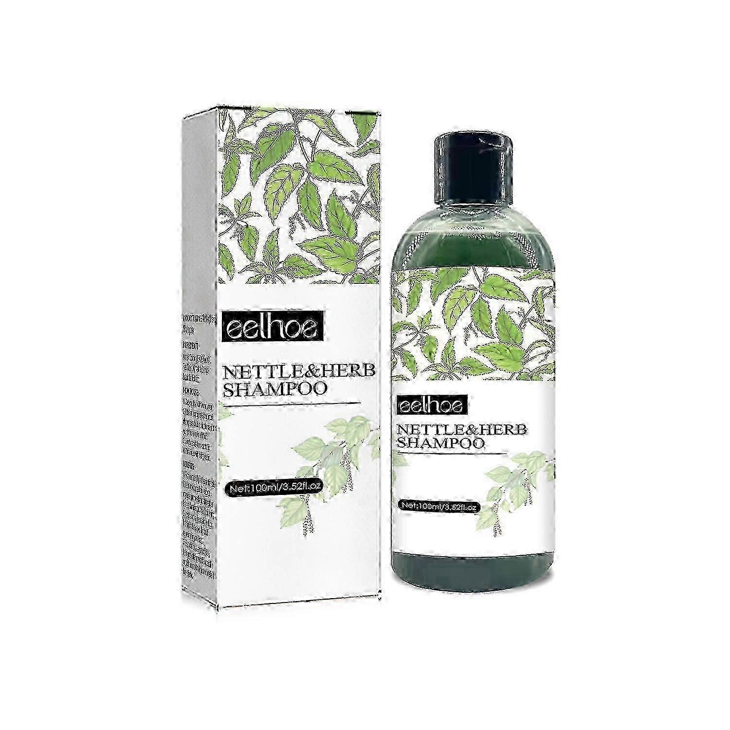 EELHOE herbal shampoo deeply cleanses the scalp, softens the hair, nourishes the hair roots, and car