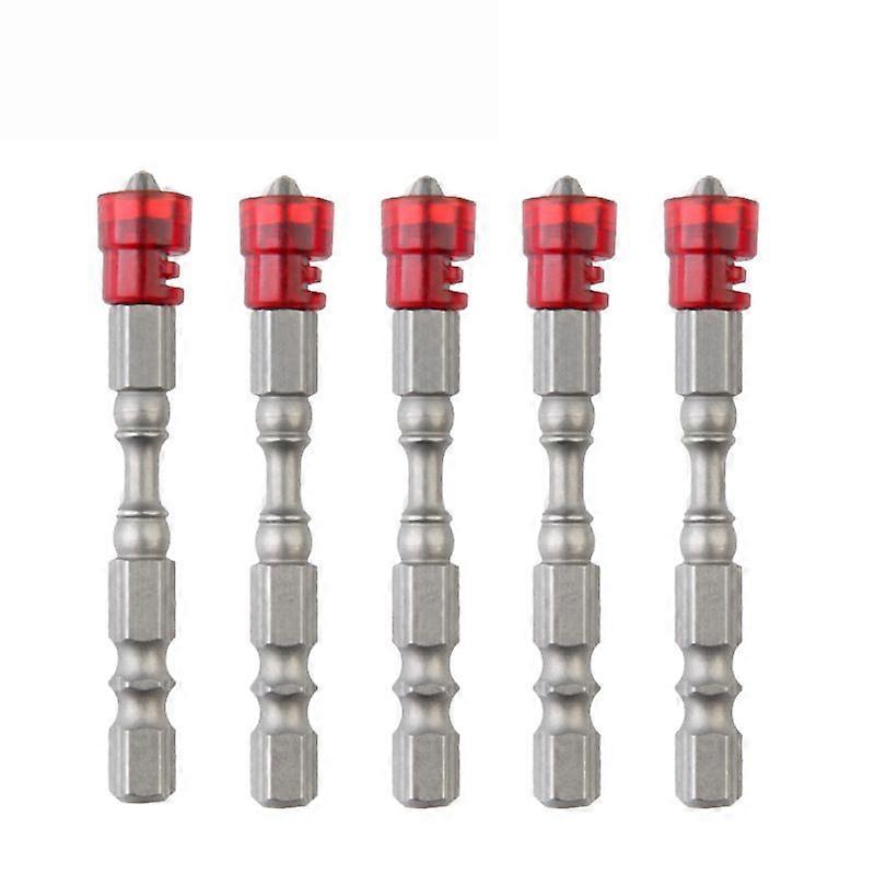 High quality  5pc single head single color screwdriver bit hand drill strong