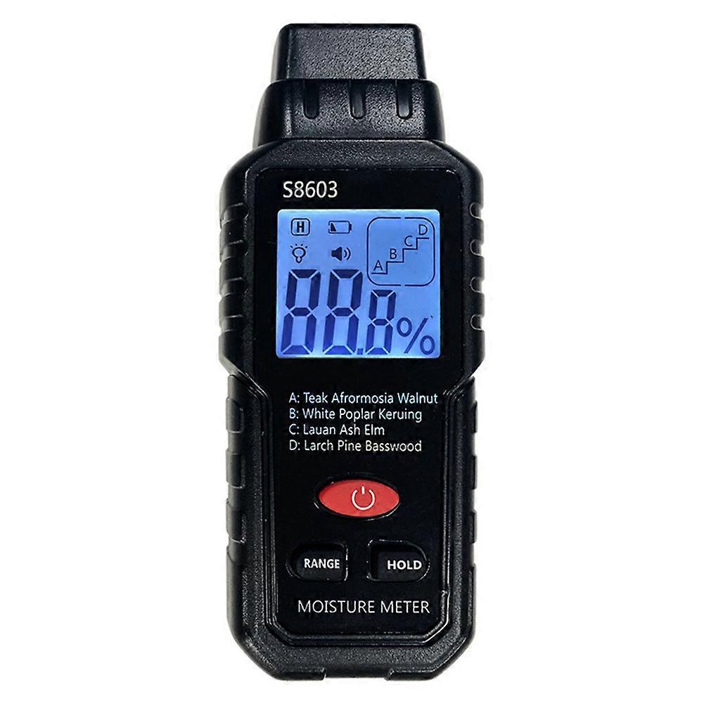 Two Pins Digital Wood Moisture Meter 0-99.9% Wood Humidity Tester
