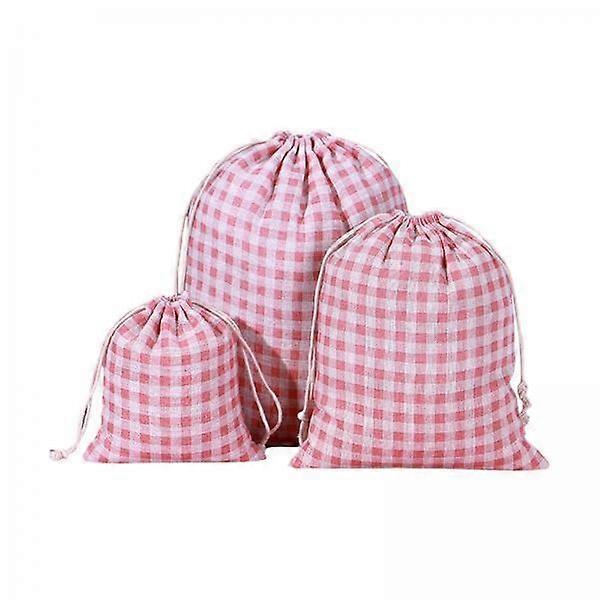Festive Easter Bunny Drawstring Bag Set