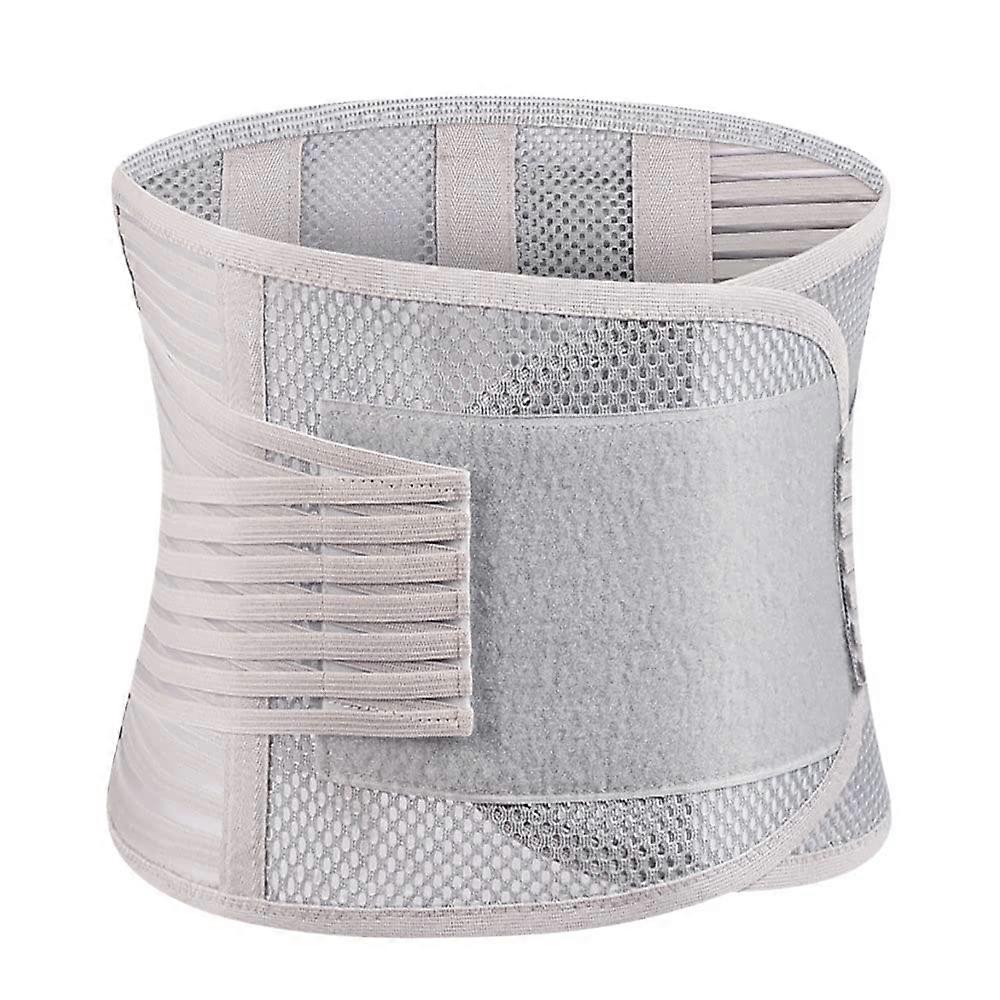 Grauer, Breathable, Removable Training Belt, Back Support, Waist, Spine, Fitness, To Reduce the Load on the Lumbar Muscles ()