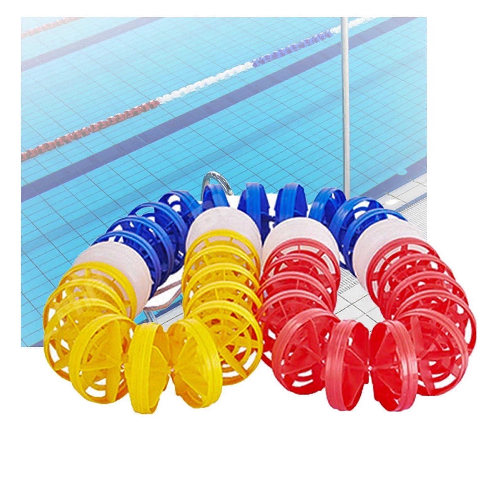 Swimming Pool Safety Barrier 900 cm, Nylon Rope, Windmill Style, Floating Lane Divider for Pool and Pond Use