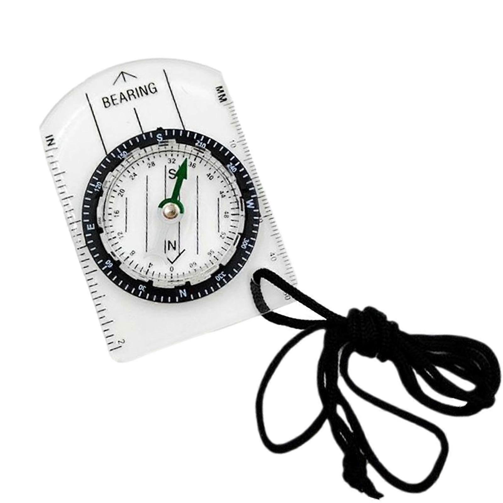 Hiking Compass with Adjustable Declination | Outdoor Navigation Compass for Scouts | Durable and Reliable Compass