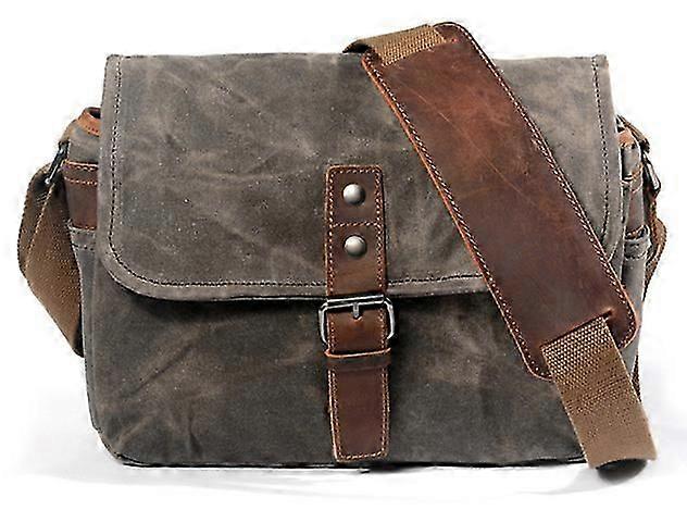 Retro Canvas Leather Waterproof DSLR Camera Bag For Canon EOS R RP R5 R6 R7 90D 80D 4000D 3000D 2000D 1500D 800D 850D 6D Mark II