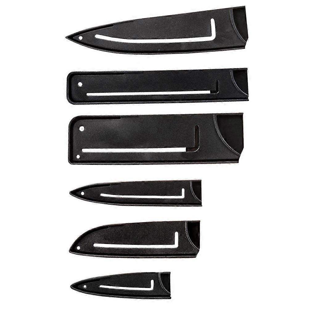 Kitchen Gadget Cutter Protector for Safety 6Pcs Plastic Sleeve