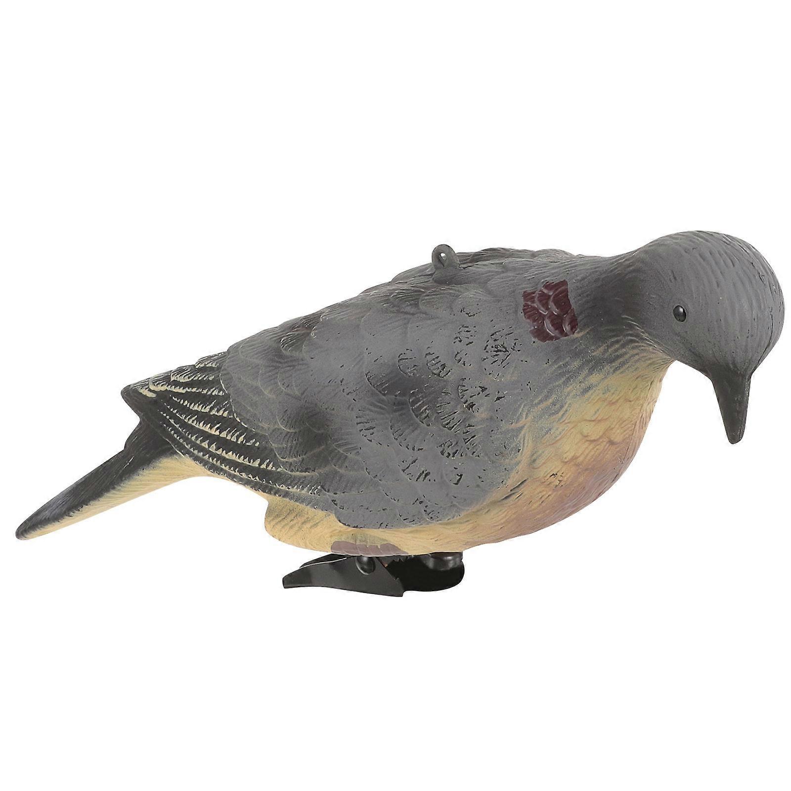 Realistic Artificial Pigeon Statue Decor for Home Garden Outdoor Scenes – PE Material