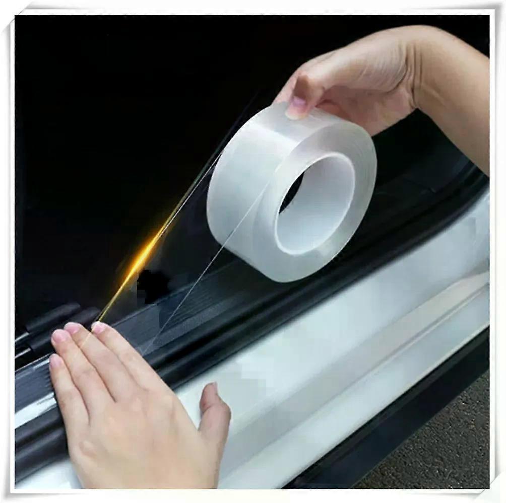 Car film Door threshold bumper Bumper sticker Suitable for  Hyundai Verna Santa Fe IX45 Sonata Tucson Accent Azera Elantra Solaris IX35