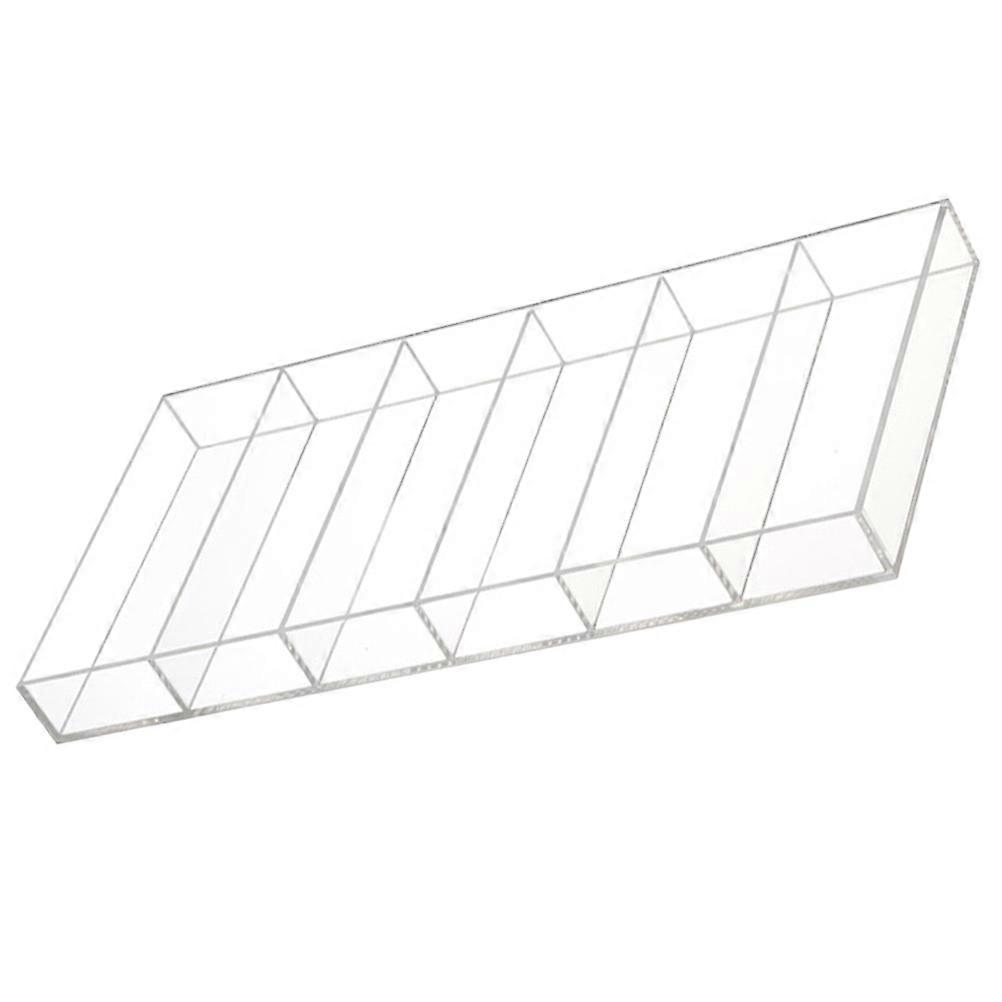 Clear Acrylic Sunglasses Display Tray with Multi Functional Eyewear Organizer – Transparent Storage Case for Sunglasses, Watches & Jewelry for Home
