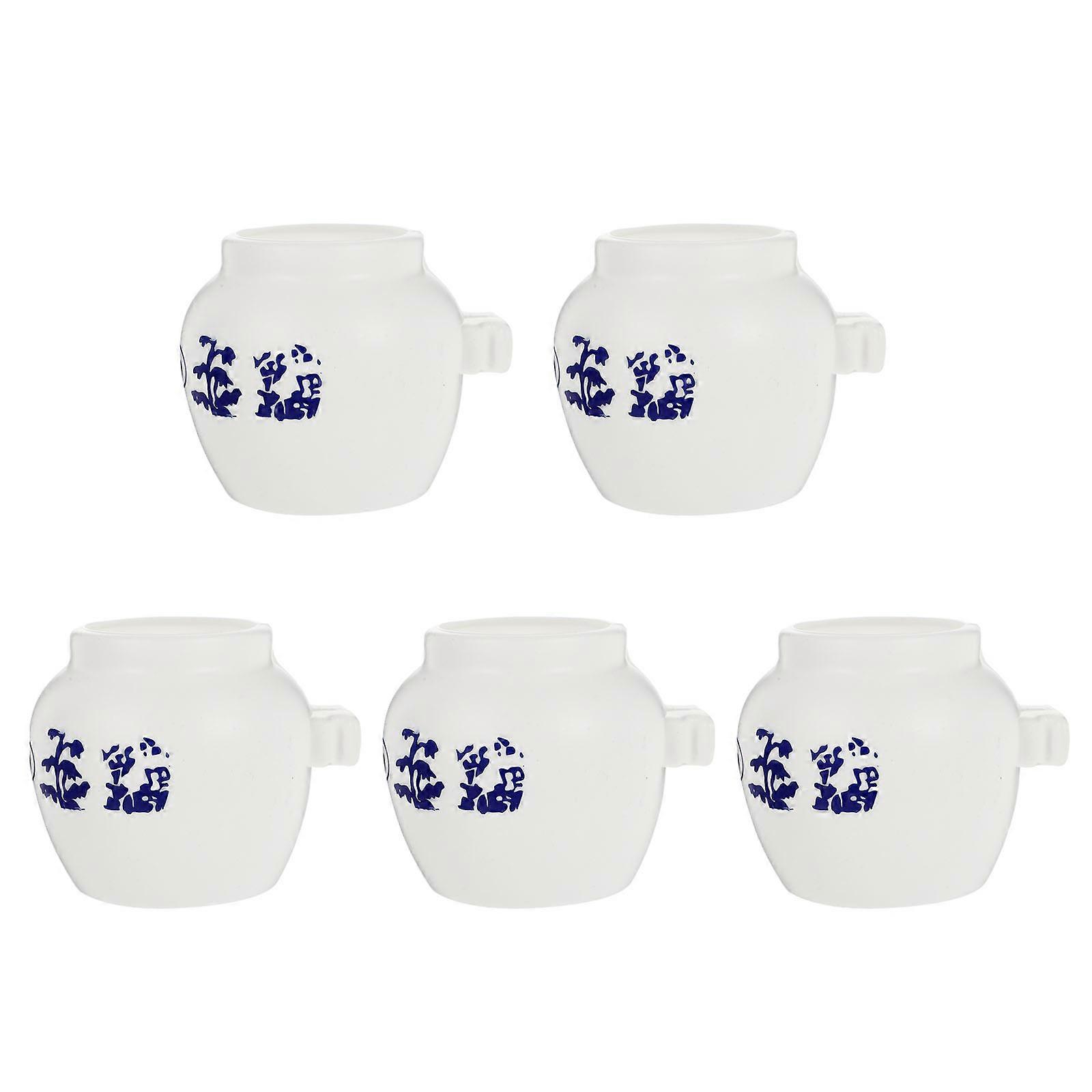 papegøje fuglefoder papegøje foderholdere kæledyrsejere nem installation 4x3x3cm plastik 5stk