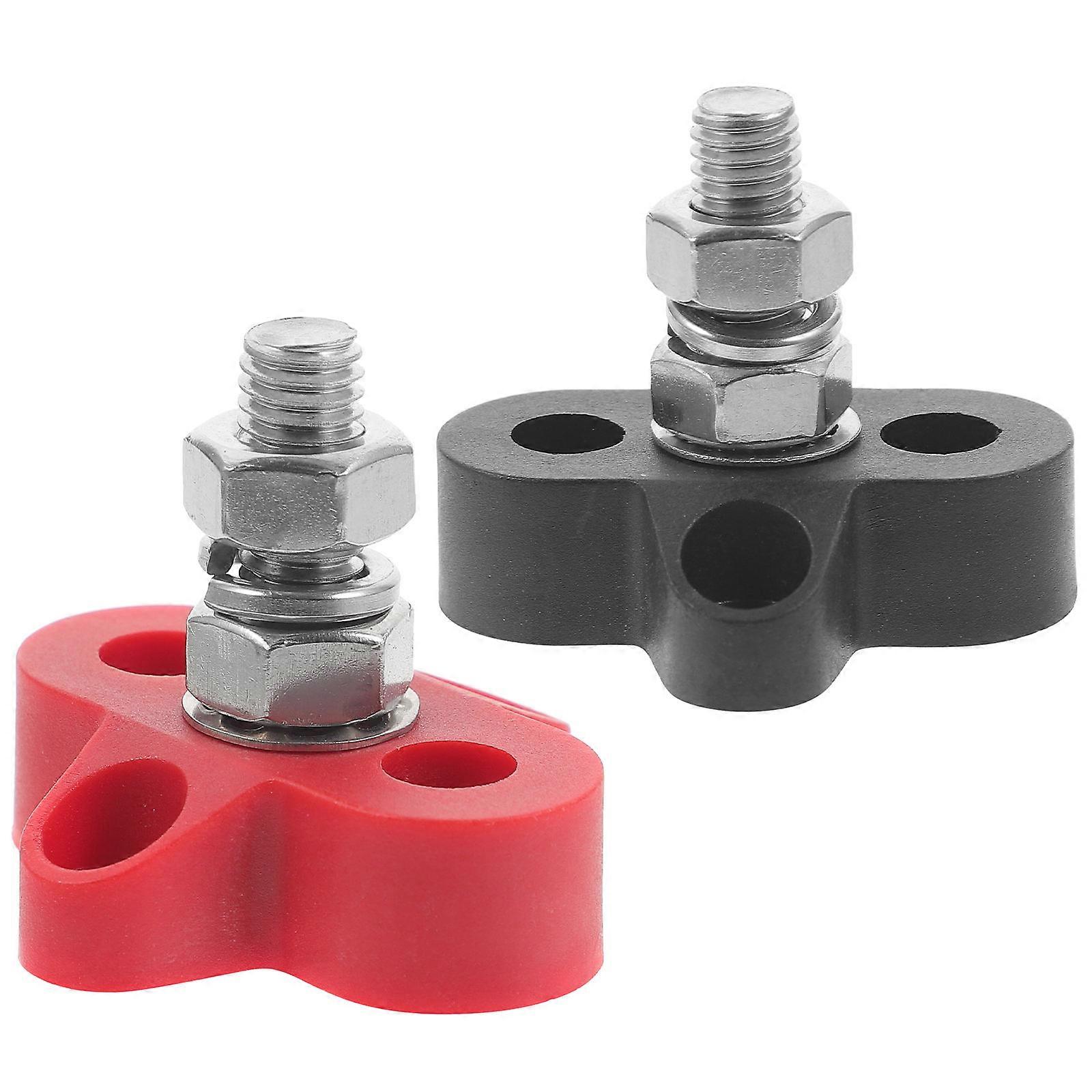 Terminal Block Wire Connector Junction Box Stainless Steel For Rvs Vehicle Modification 2Pcs