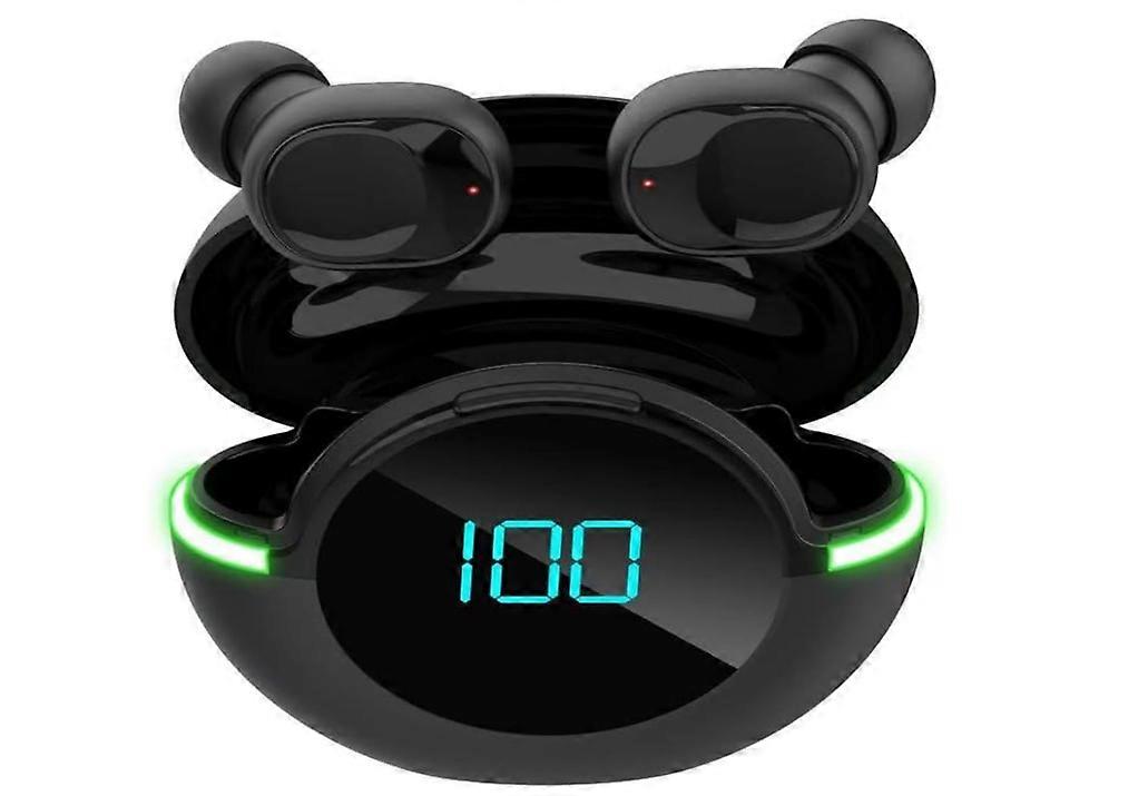 Wireless Earbuds Bluetooth Touch Control with Active Noise Cancelling, Built-in Microphone with Sport Headsets, TWS Bluetooth Earbuds(Black)