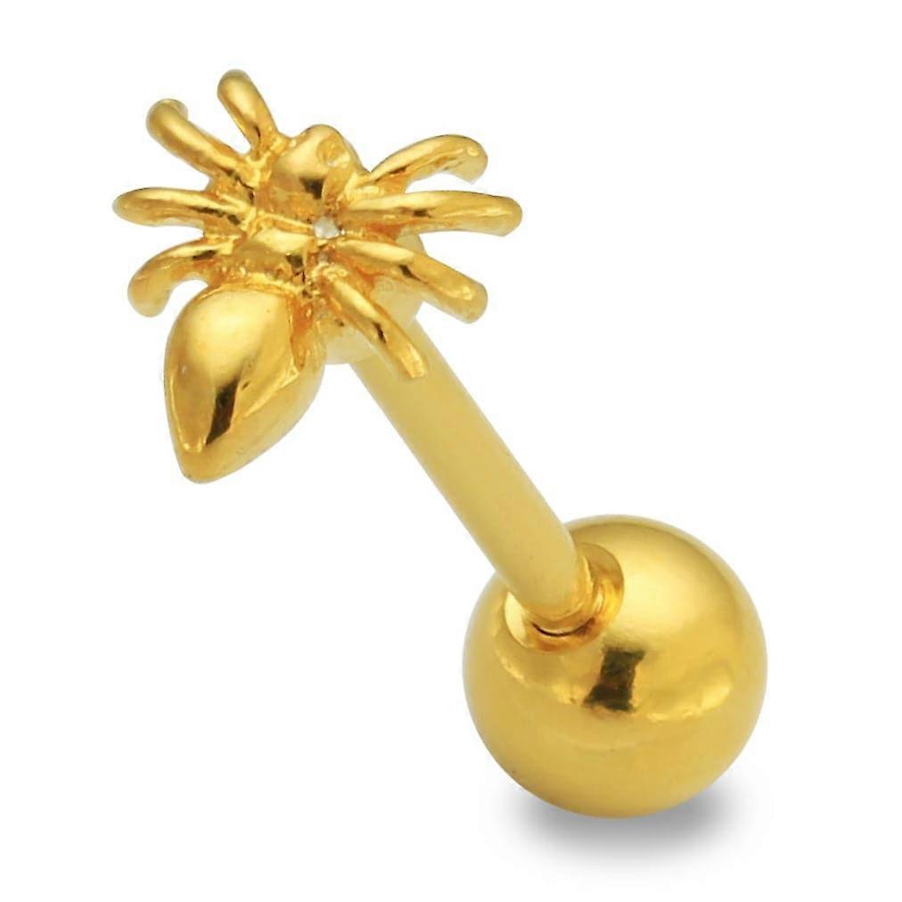 Sterling Silver Spider Tongue Ring