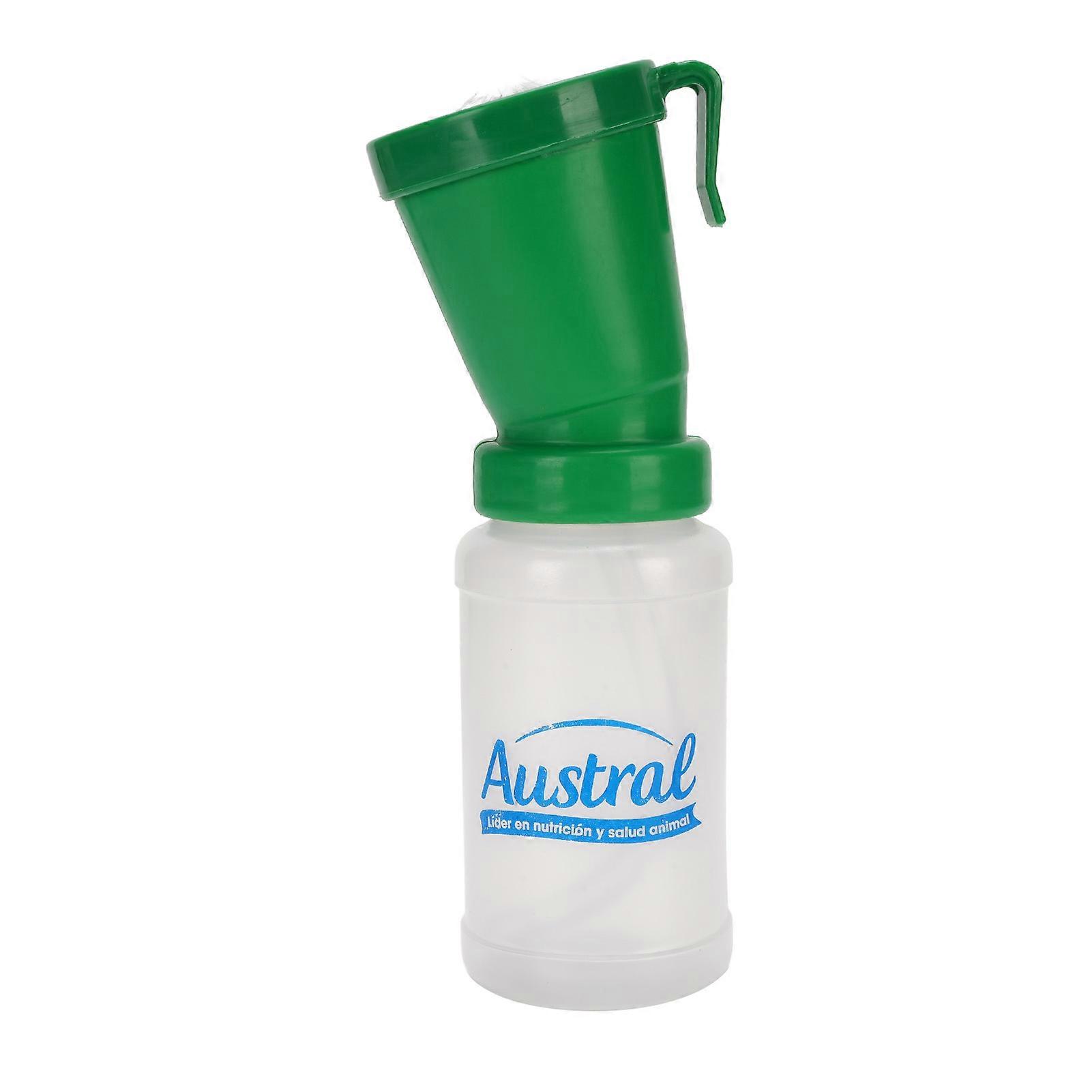 300ml Teat Dipping Cup, Backflow Preventer, Wide Mouth, for Cow, Sheep, Goat, Green