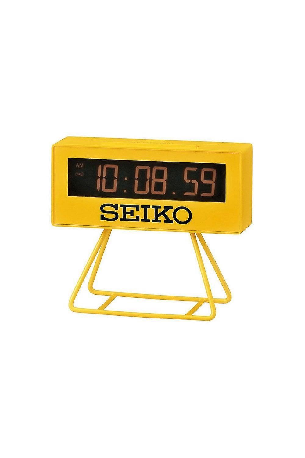 Seiko Sports Timing Alarm Clock - Professional Marathon Timer QHL062Y