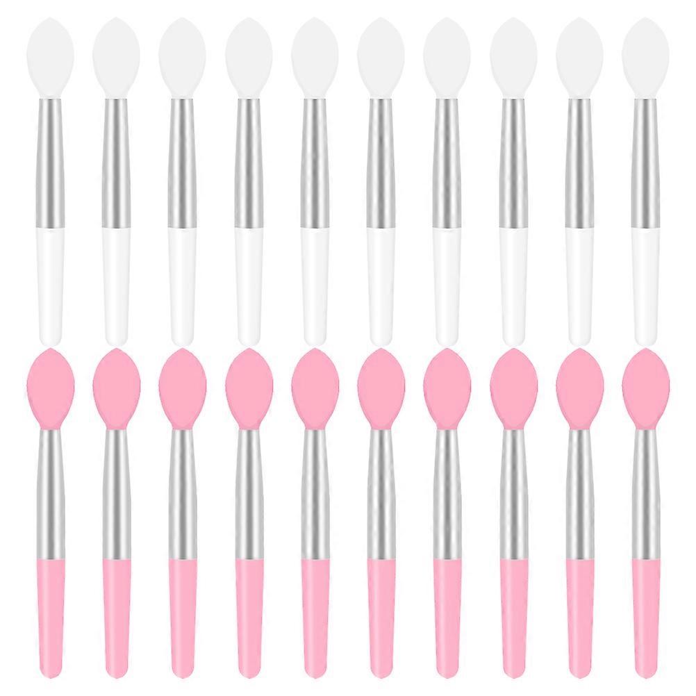 Silicone Lip Brush for Home 20pcs Assorted Color Makeup Tool with High Color Rendering for Daily Use