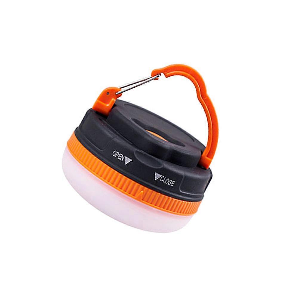 Camping Tent Light Portable Waterproof Hangable Small Size Square Plastic Led For Outdoor Activities 1Pcs