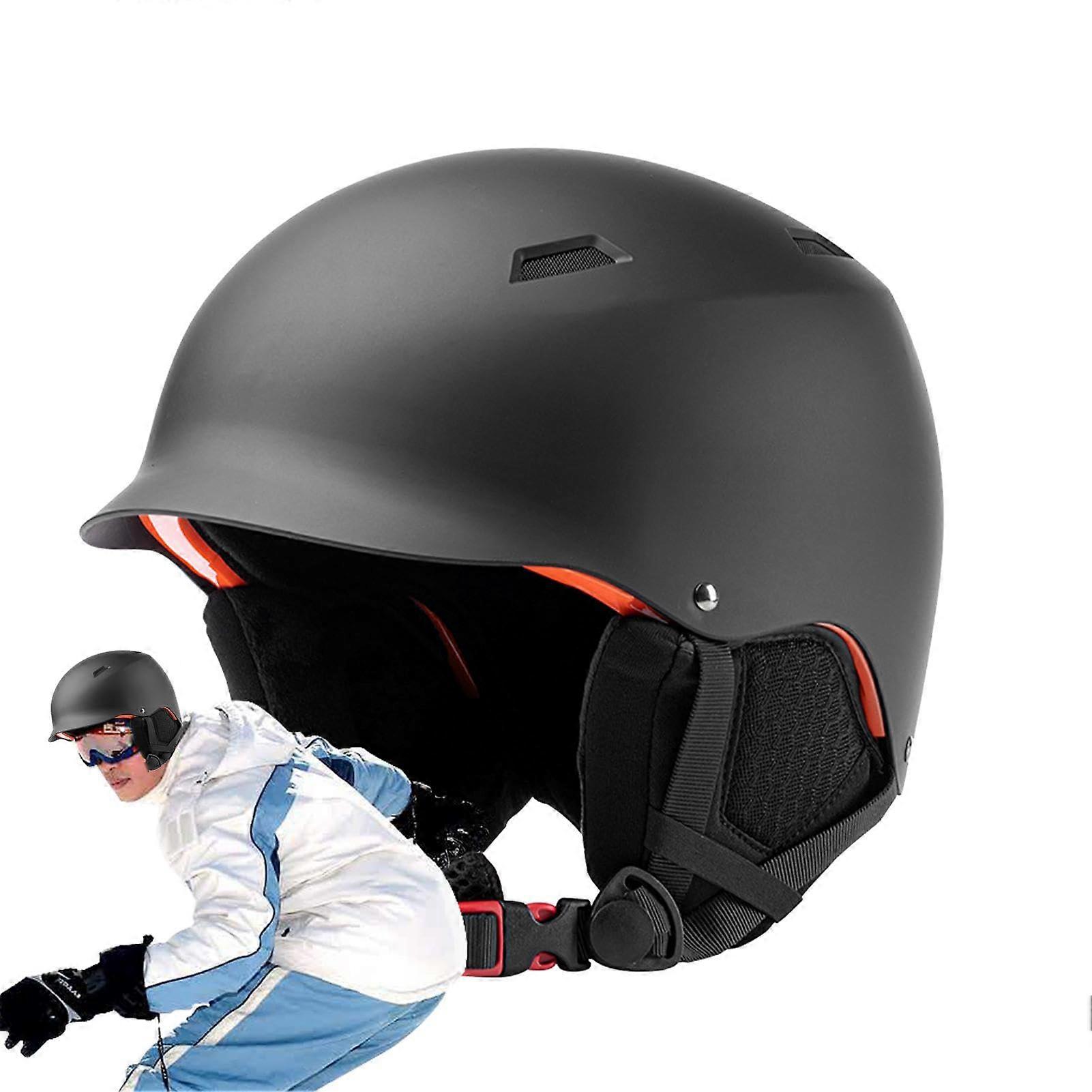 Ski helmet for women Impactresistant, removable ear pads, windproof