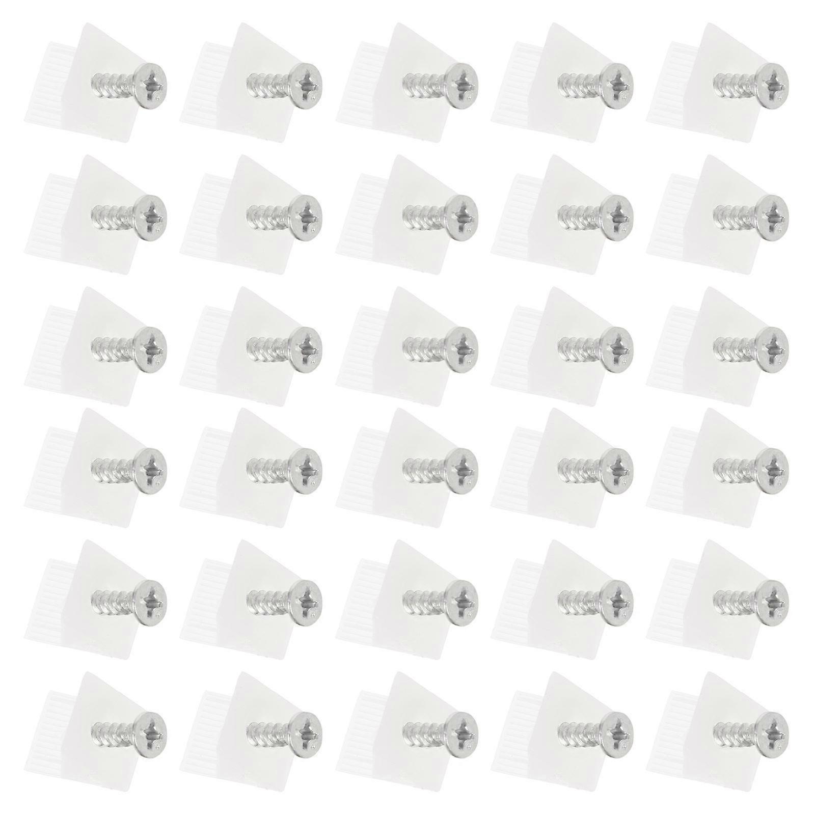 100 Pcs Durable Bottom Brackets for Dresser Reinforcement, Cabinet Repair, and Furniture Support – Easy to Install Angle Wedges for Various