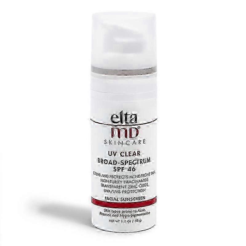 48g Eltamd Uv Clear Tinted Face واقي من الشمس واسع الطيف SPF 46 واقي من الشمس للوجه