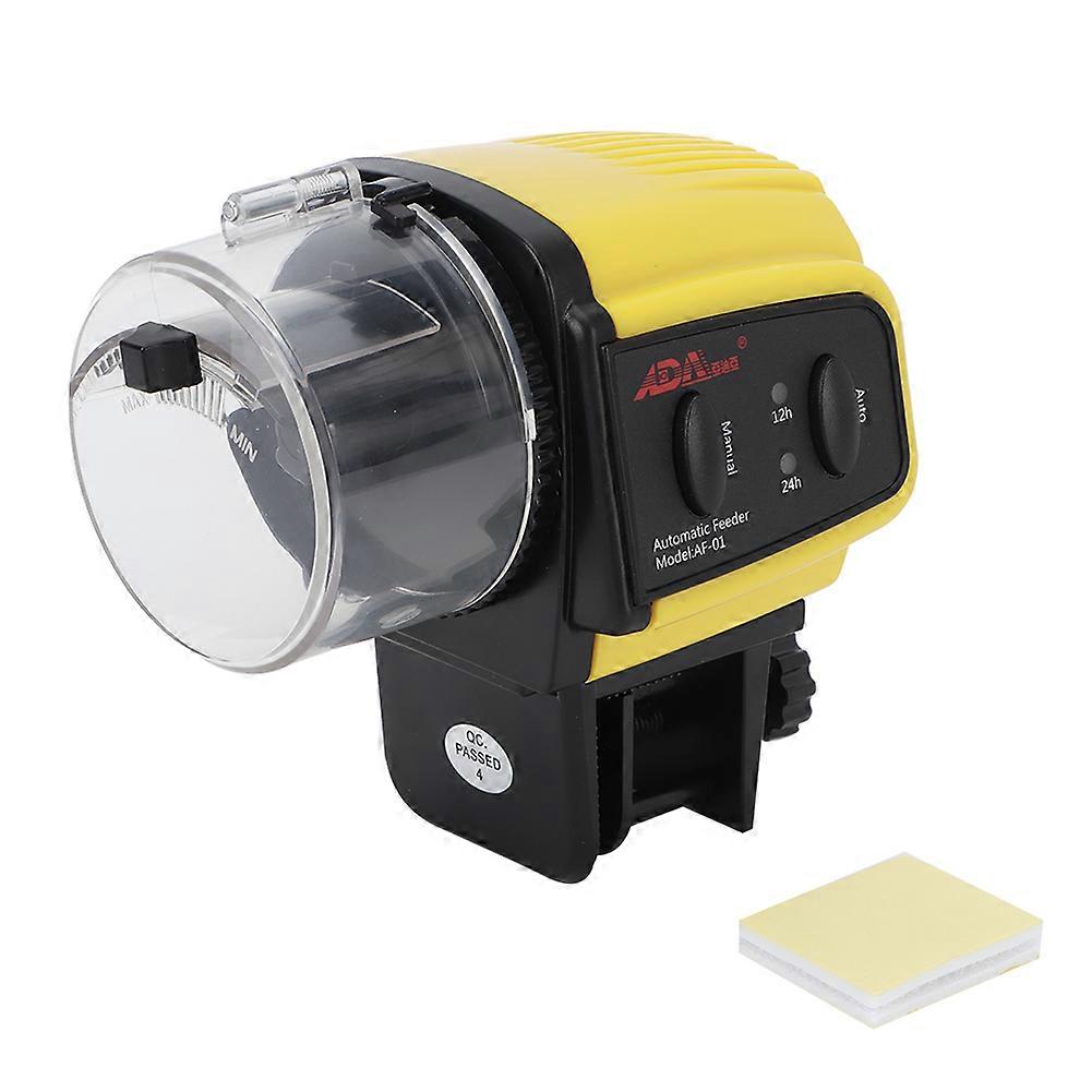 Portable Digital Automatic Electric Plastic Timer Feeding Feeder for Fish Tank Aquarium