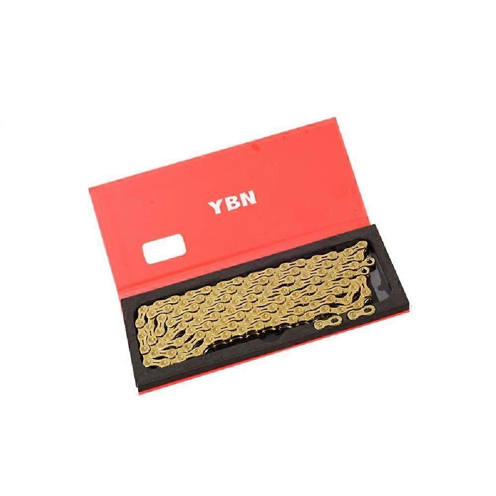 YBN 10/11 Speed Bicycle Chain MTB Mountain Road Bicycle Chain 116 Links for Shimano Sram Eagle Campagnolo (11S)