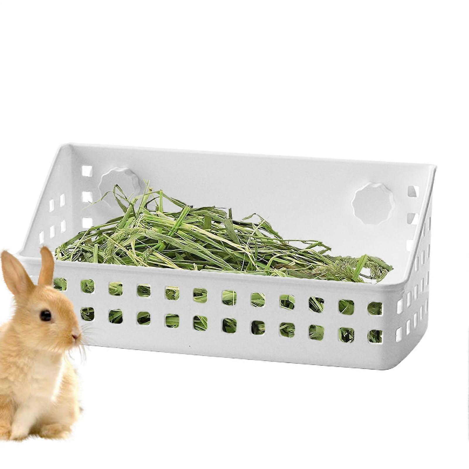 Rabbit Hay Holder - Hay Feeder For Small Pets, Grass Storage, Compatible With Rabbits, Chinchillas, Hamsters, Large