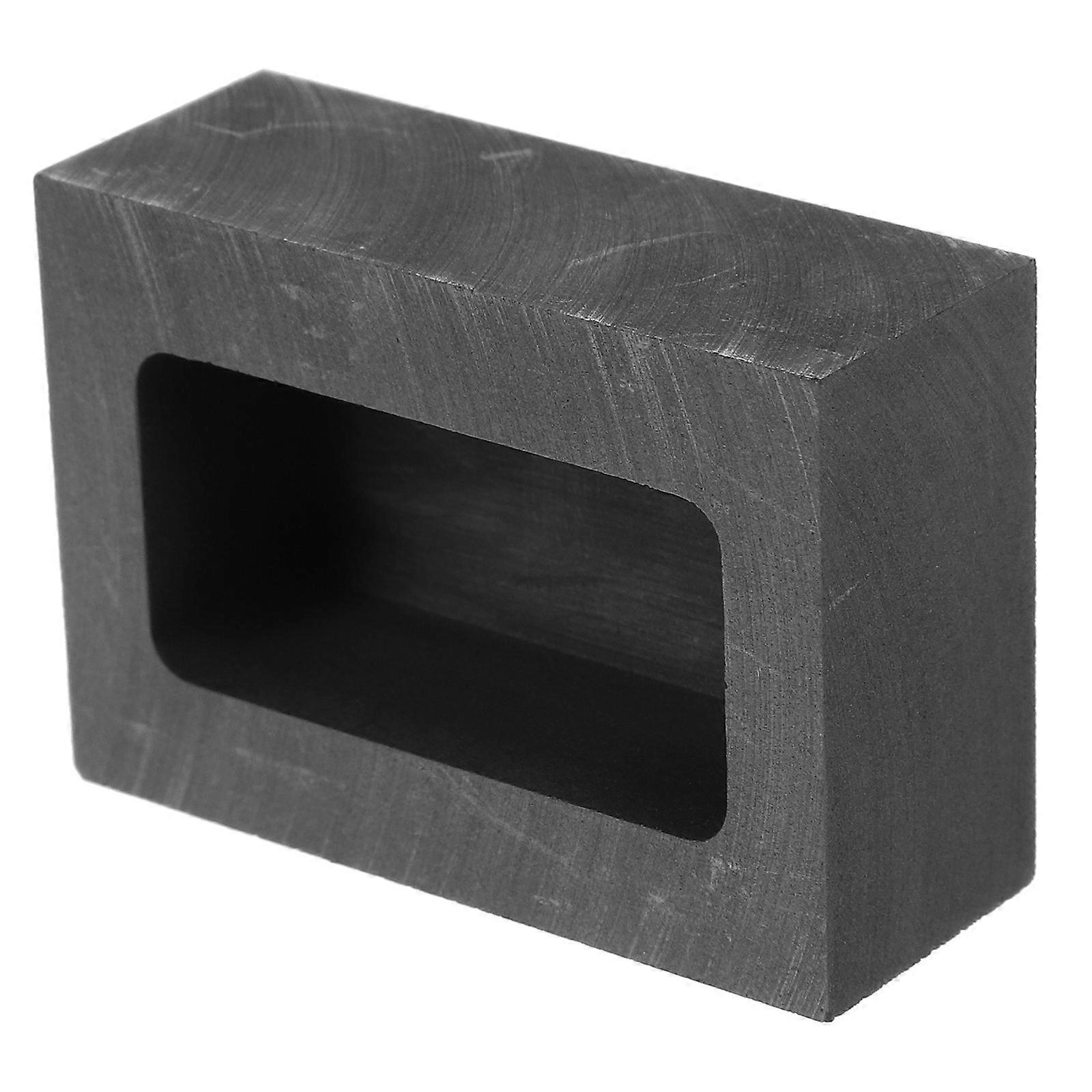 Casting Molds Graphite Mold Melting Portable Ingot Mold For Educational Tool Educators 1Pcs