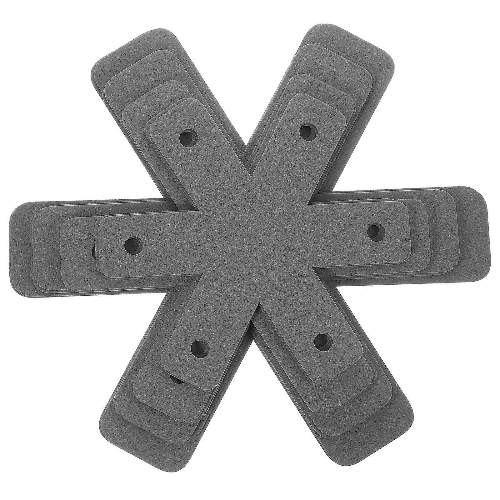 Extend Kitchenware Life Hot Pads for Kitchen Flower Shape 12Pcs