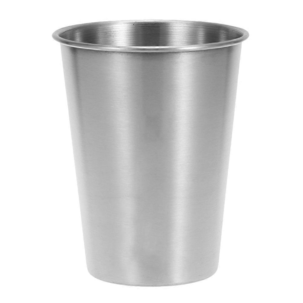 キャンプマグ ステンレス製トラベルマグ 防錆 屋外ピクニック 1セット シルバー