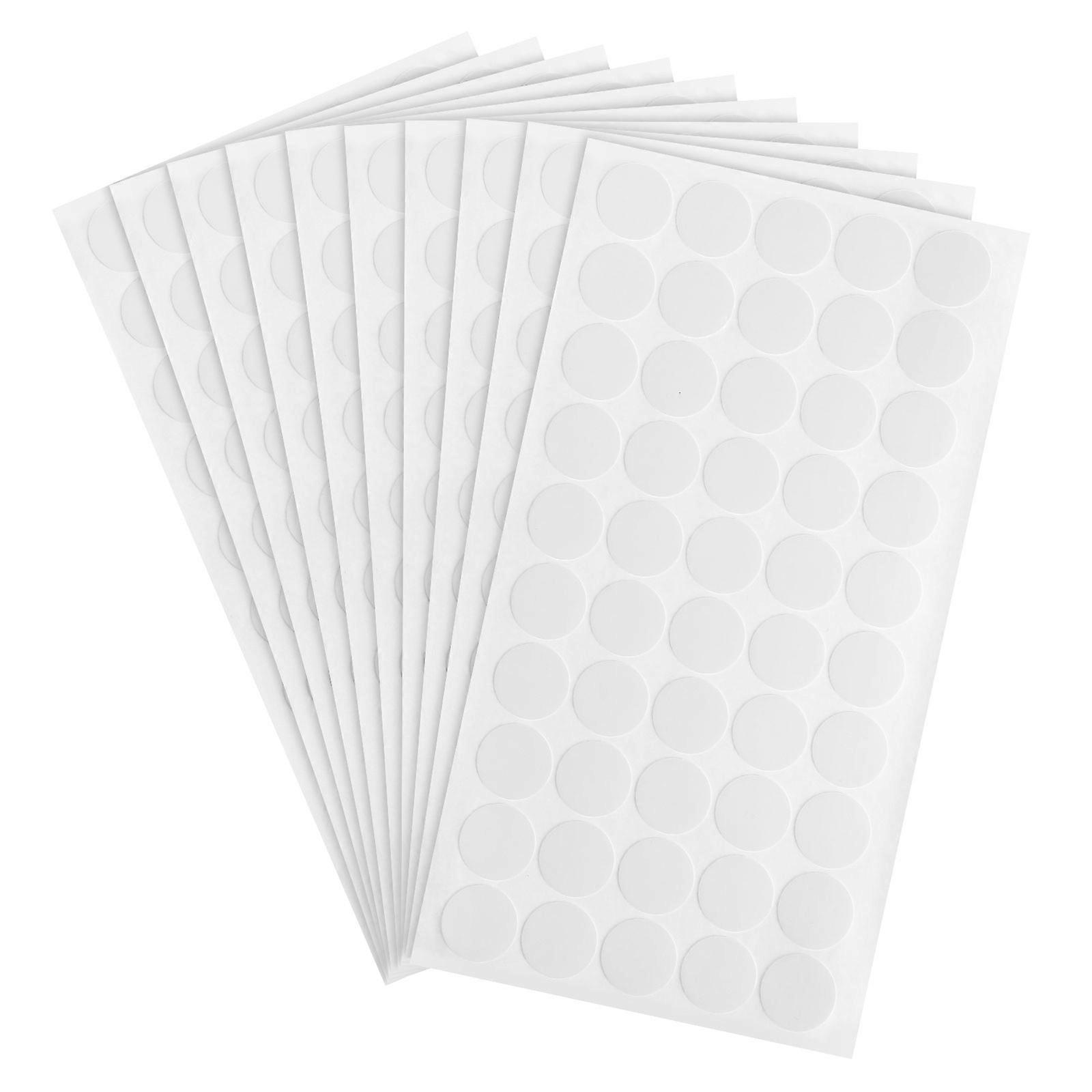 Clear Adhesive Dots Sticky Dots For Walls High Adhesion Reusable And Removable For Furniture Fixing 20mm 10 Sheets