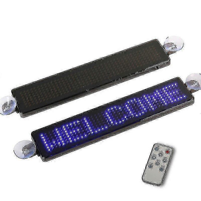 12v programmable car LED display advertising scrolling information vehicle taxi LED window sign remo