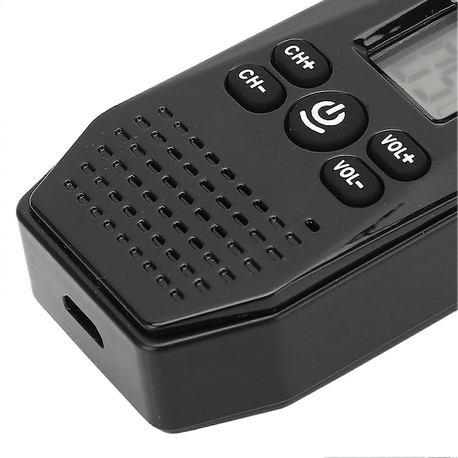 Walkie Talkie 2 Way Radio LED Display USB Quick Charging with Earphone for Home Hotel