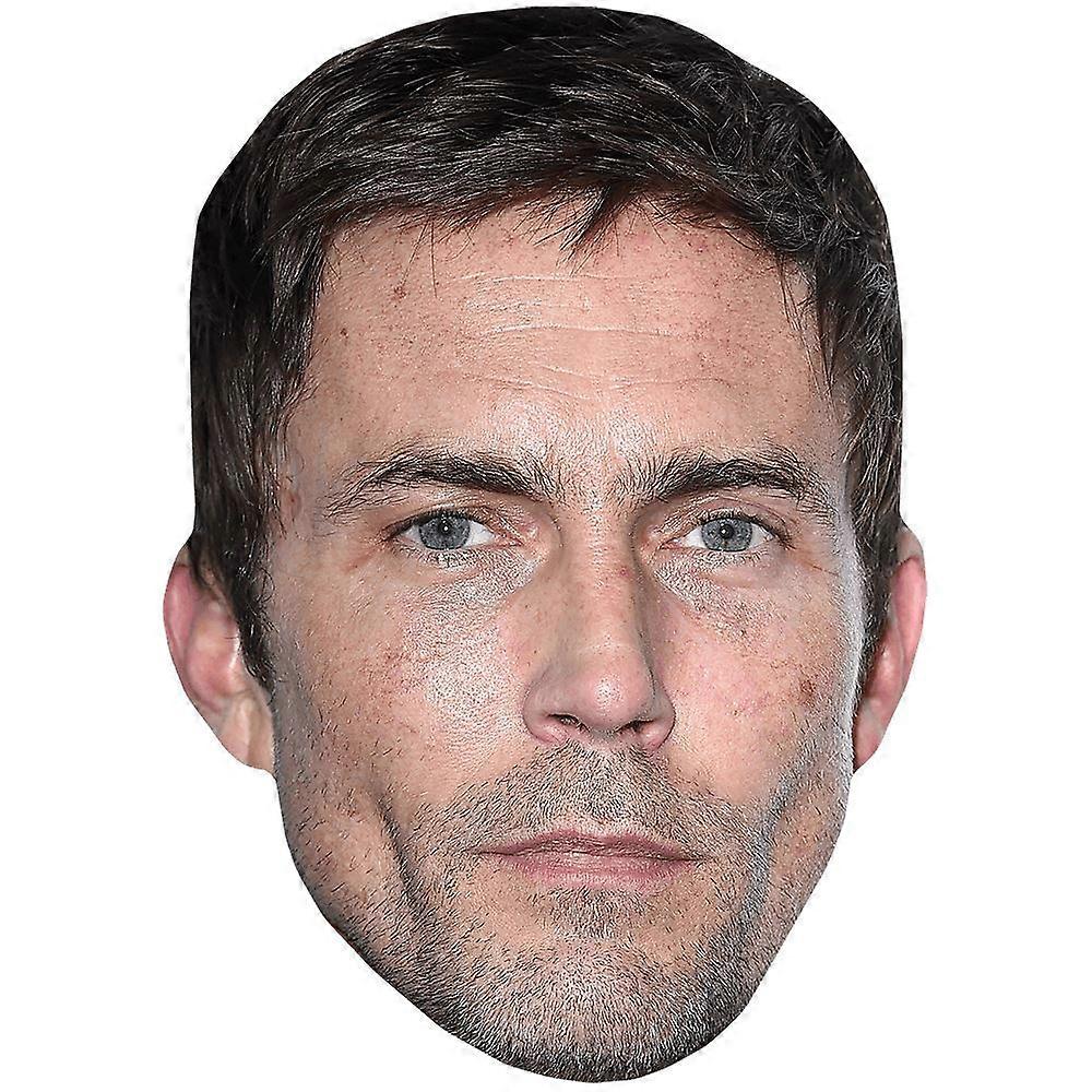 Desmond Harrington (Stubble) Celebrity Mask, Flat Card Face