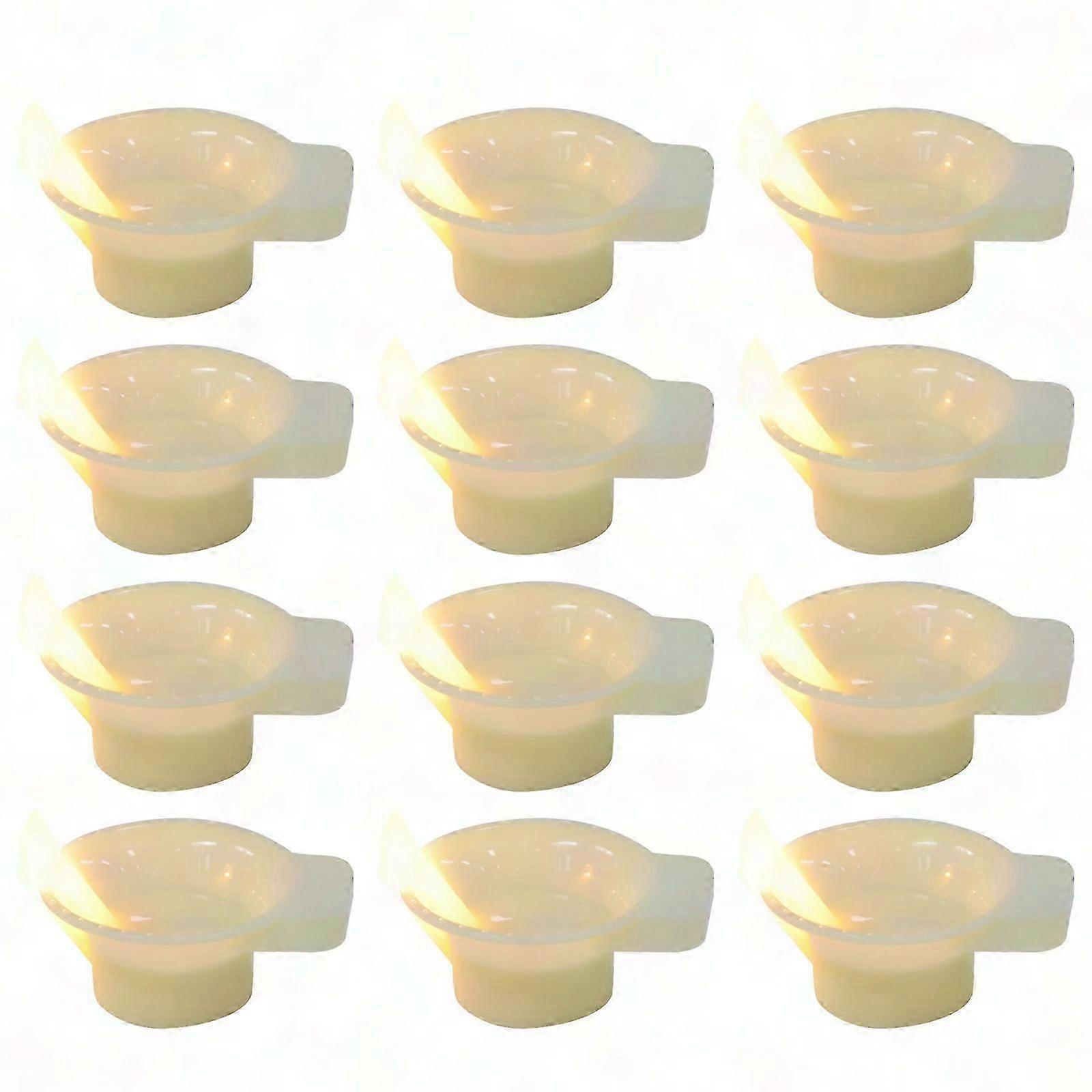 Floating Led Candles - 12Pcs Waterproof Pool Tealights