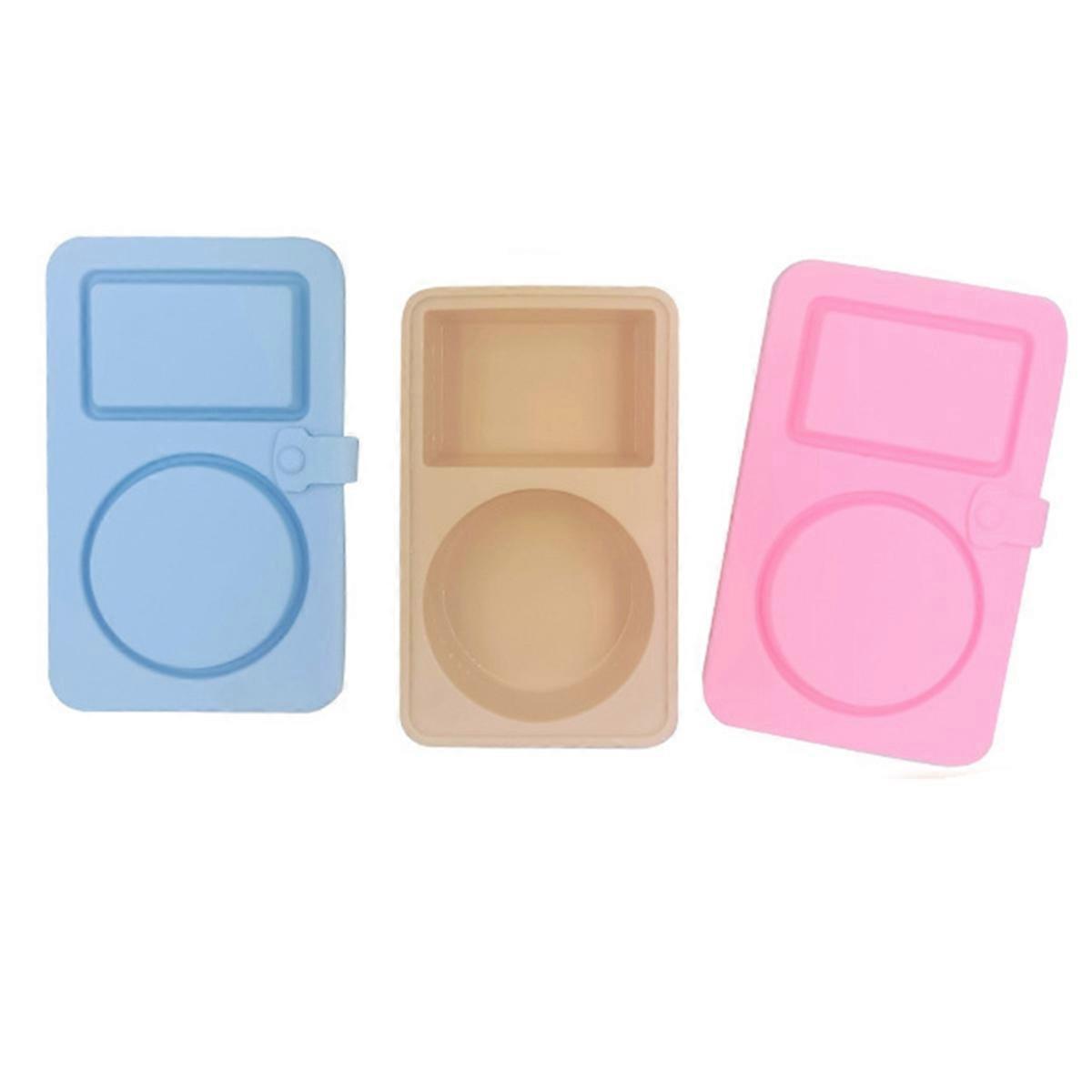 Silicone Snack Containers with Lids Reusable Condiment Containers Small Mini Food Snack Boxs 3PCS S
