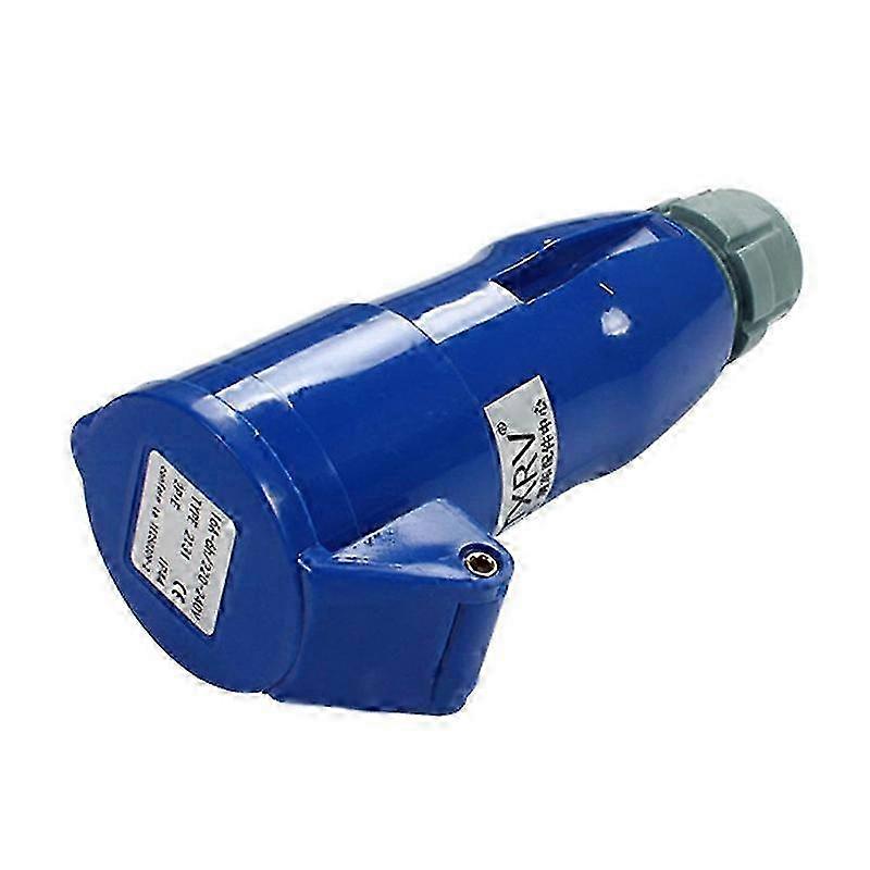 Flush RV Steckdose 16A/32A für Camper Wohnmobil - Externer Yalo Netzteilstecker für einfachen Zugang