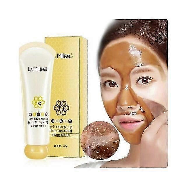 דבש קורע מסכה לניקוי עמוק מסיר נקודות שחורות בקרת שמן לקלף עור מת הגעה חדשה