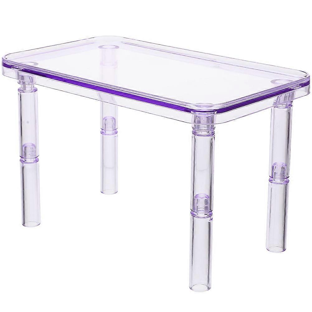 Hamster Playground Platform Lavender 25.00X15.00X15.00CM Multi-Functional Sleeping Bed 1Set