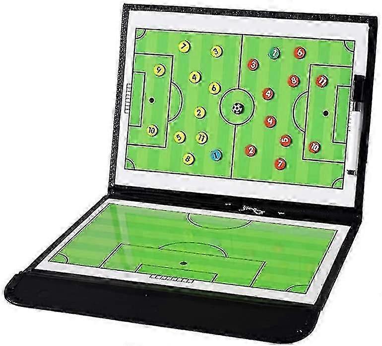 Ποδόσφαιρο coaching board προπονητές πρόχειρο τακτική μαγνητική σανίδα κιτ με ξηρή διαγραφή, μαρκαδόρο στυλό και zipper τσάντα
