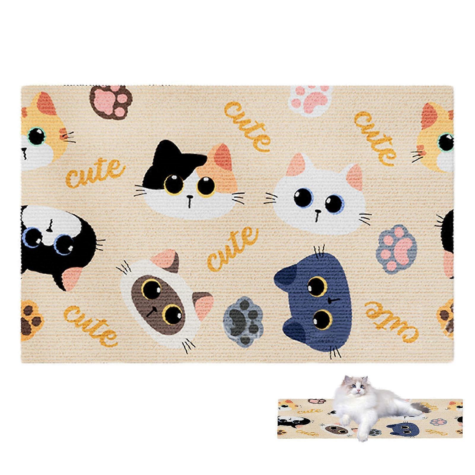 Cat Scratchers, Cartoon Adhesive Scratching Pad, Cute Scratching Board