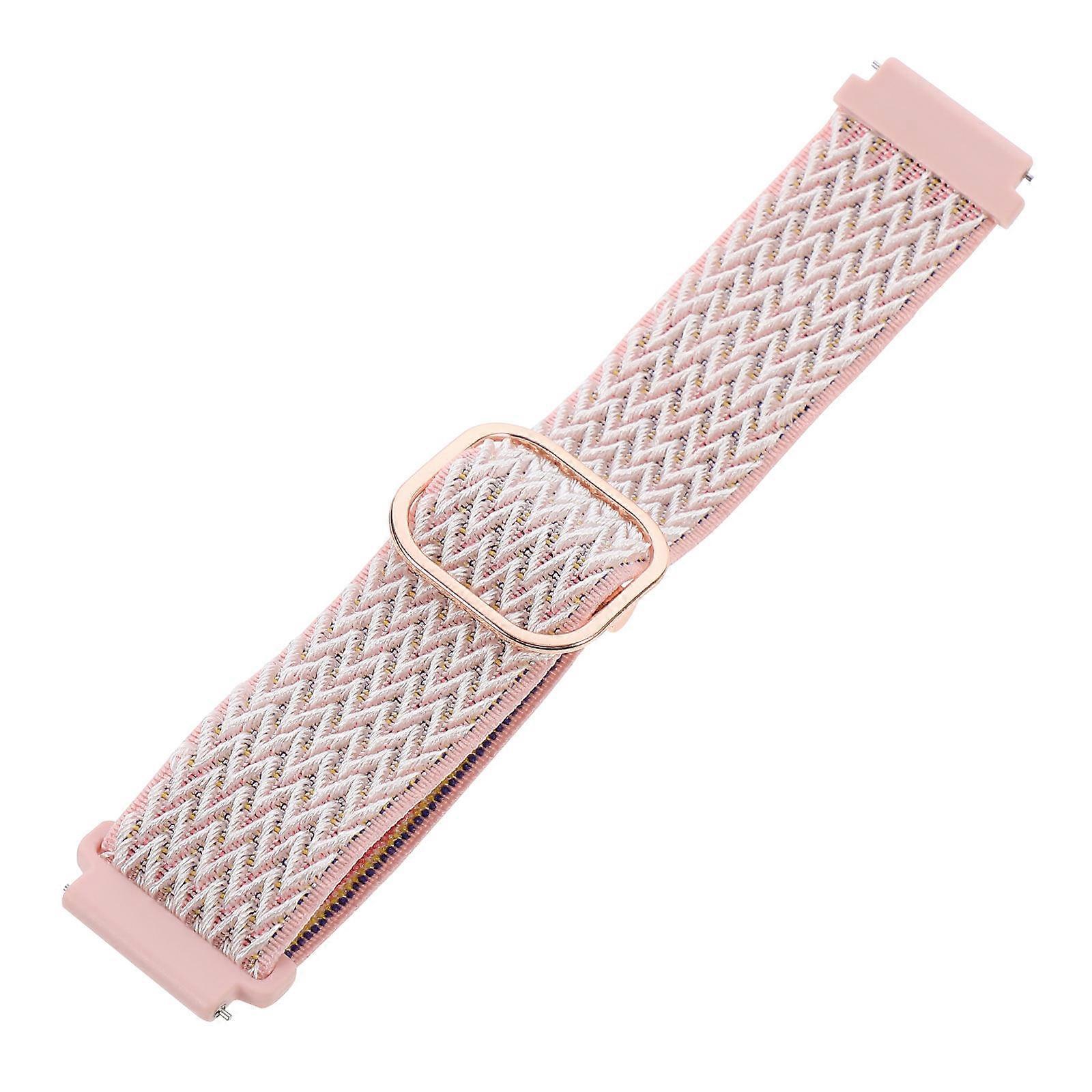 Wave Pattern Sport Style Nylon Watch Strap Durable Lightweight For Sports 1Pack
