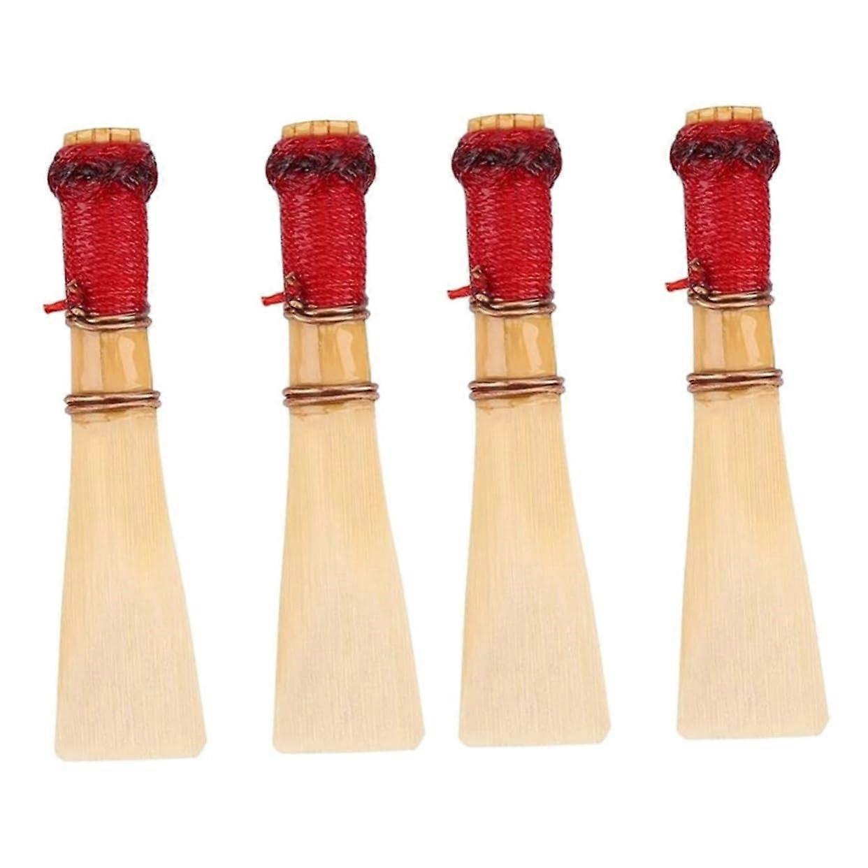 Bassoon Reed Set: 4 Reeds, Includes Oboe and Saxophone Reeds, With Cork Tool, Bassoon Parts, Instrument Accessories