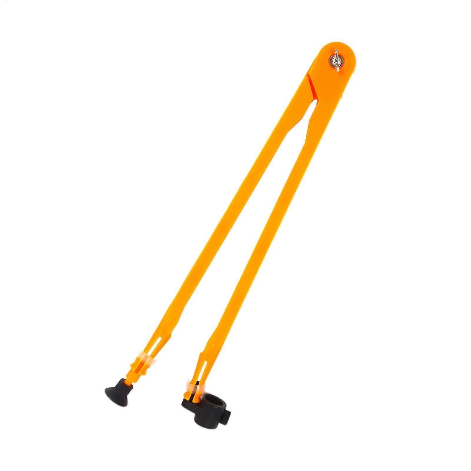 Geometric Wood Drawing Tool, Adjustable Metal Compass for Precise Drawing and Measurement, Ideal for Teachers and Designers