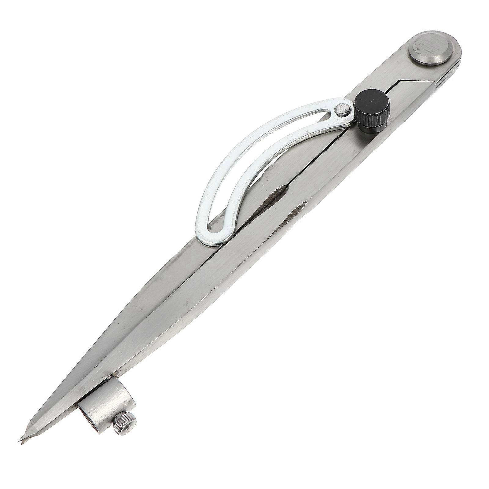 Multi-Purpose Metal Marking Tool Scribing Gauge Simple Design Leatherworking Equipment Measuring Straight Style 7.9×0.8×0.7in 1Pack