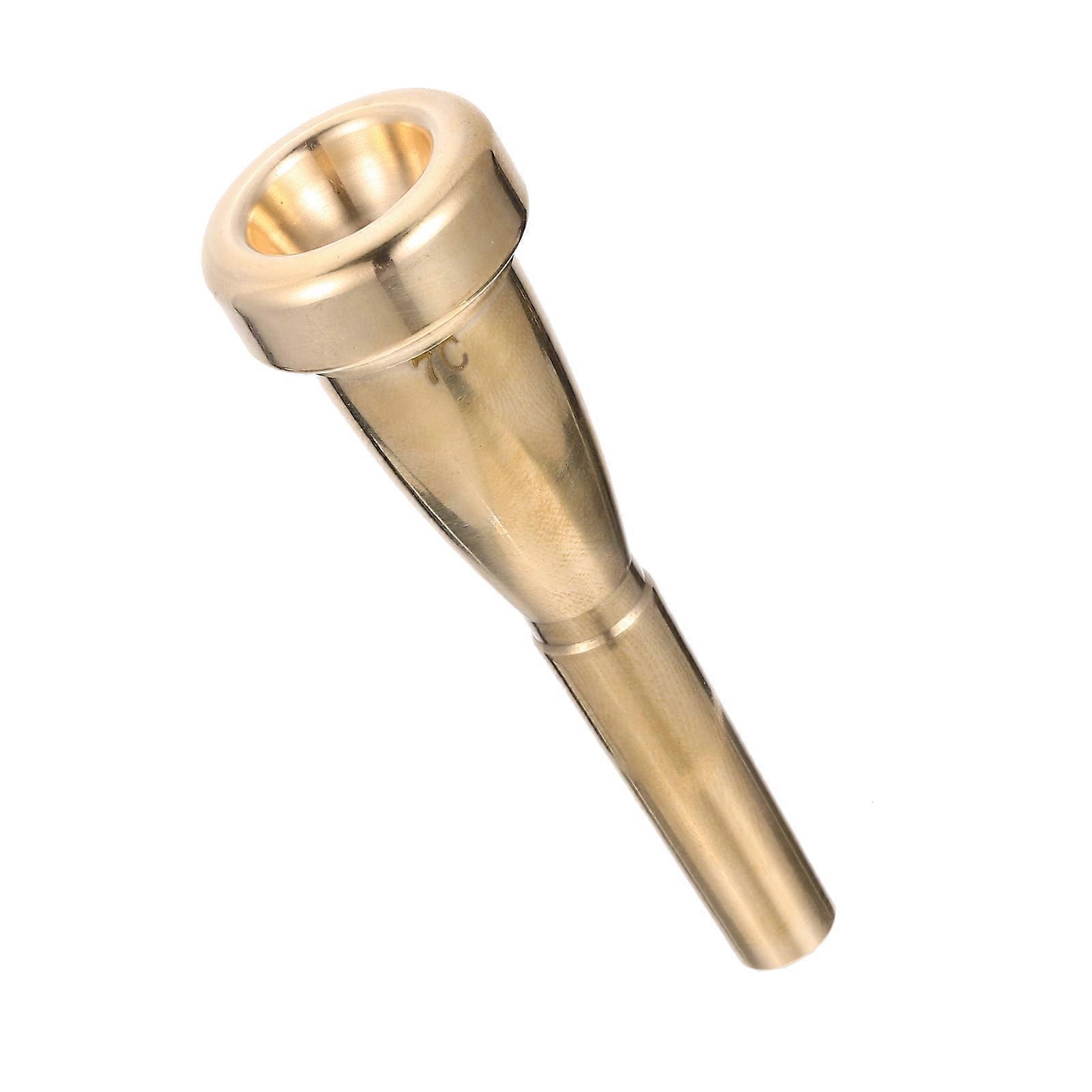 Professional Trumpet Mouthpiece Durable Replacement for Musicians, Smooth Surface, Suitable for Beginners and Professionals