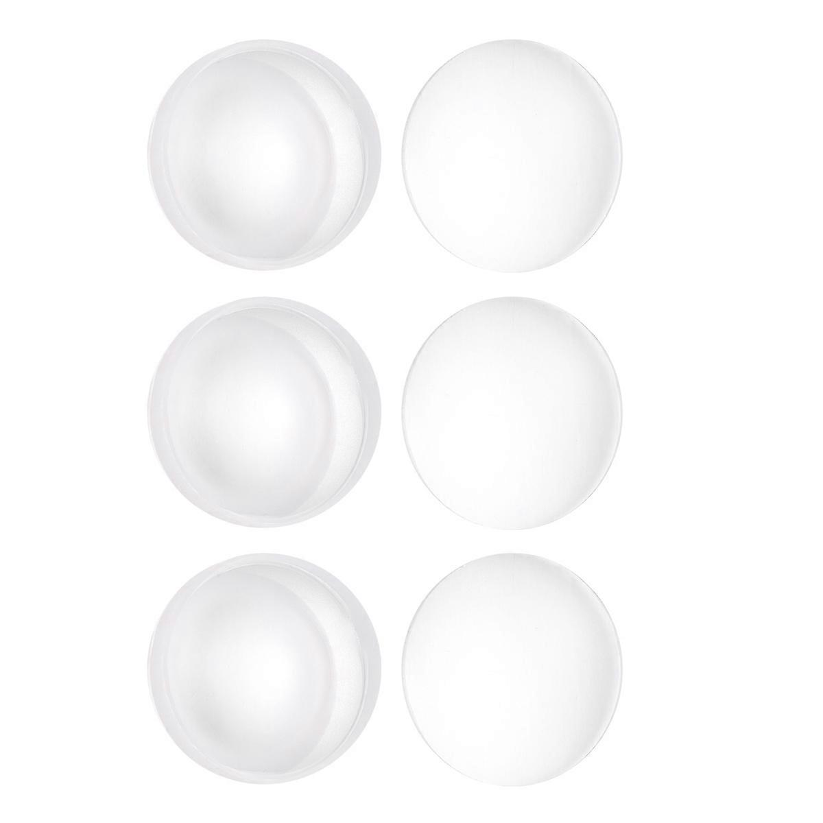 Geometric Optical Lens Double Convex Glass Laboratory Use 42mm Focal Length 6Pcs