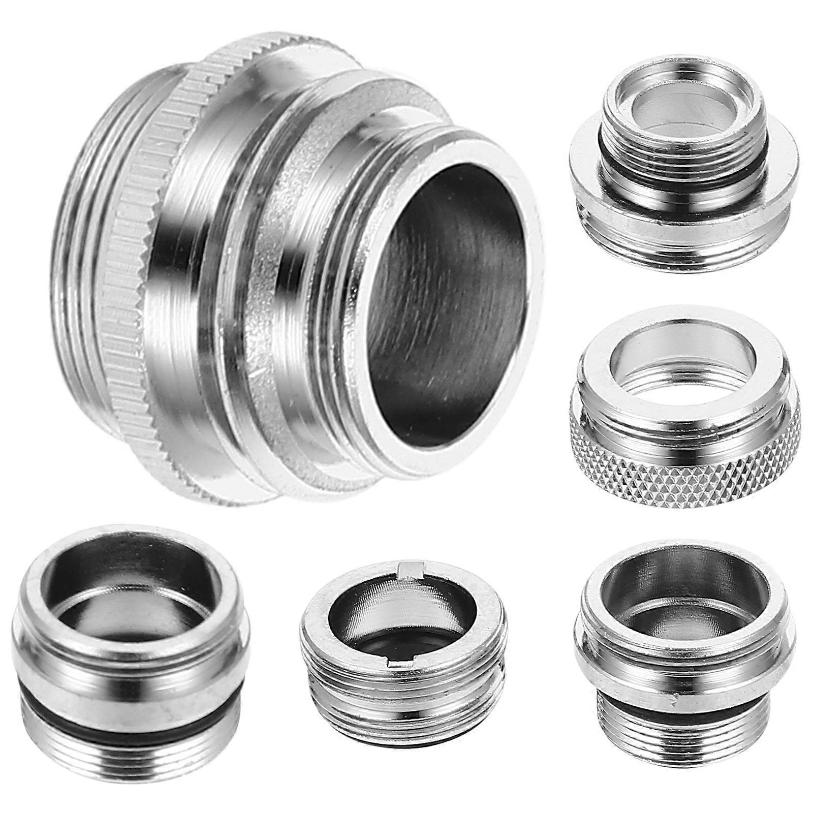 6pcs Sink Faucet to Garden Hose Adapter Kit – Durable Aerator Attachment for Easy Hose Connection, Sink Sprayer