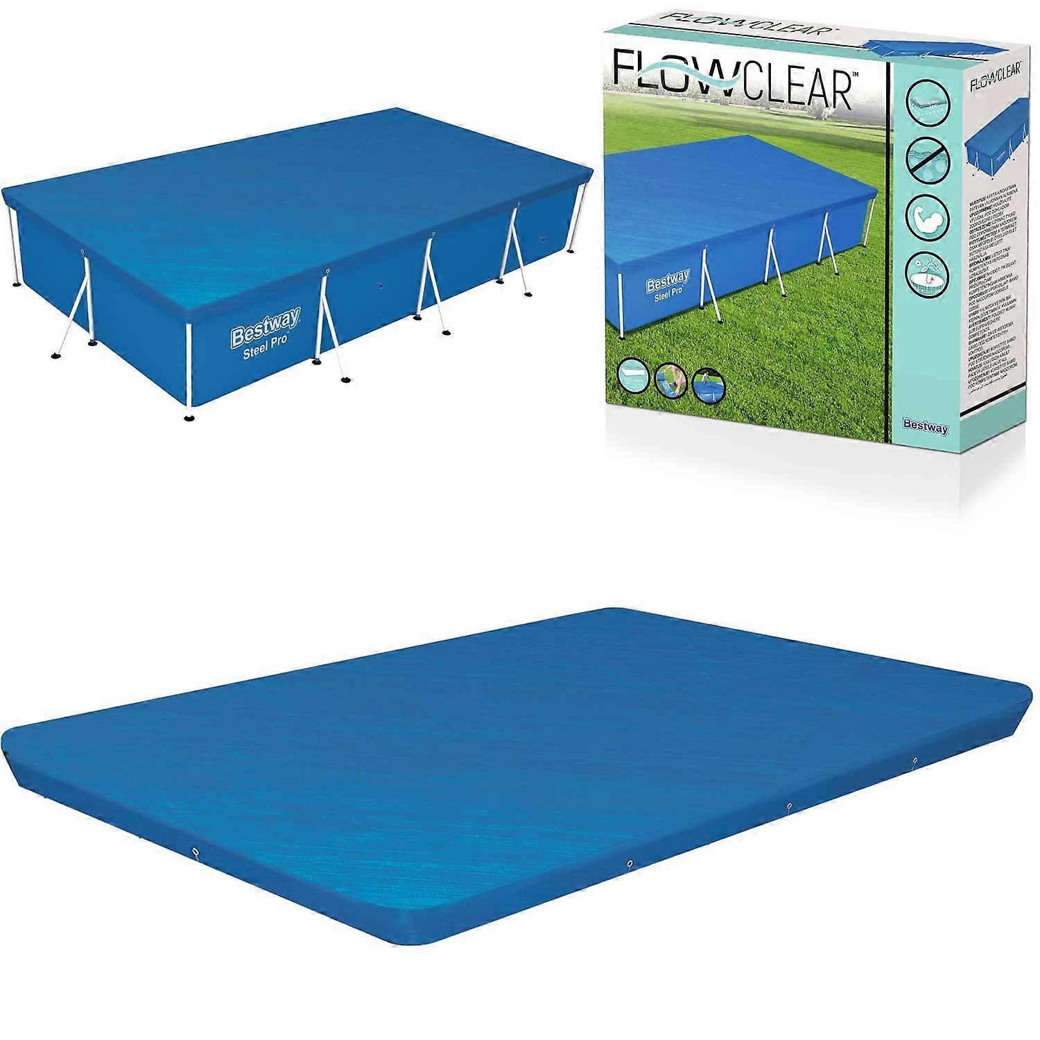 Cover for frame pool 400 x 211 cm Bestway 58107